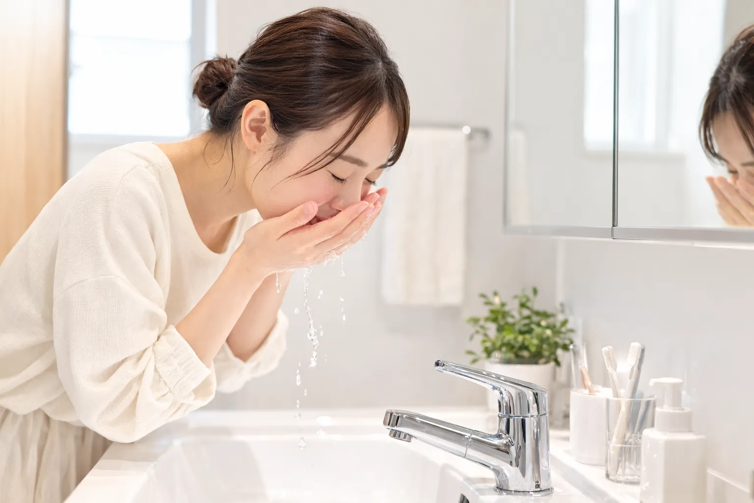 毎日の使い方に合わせた洗面所づくりができる